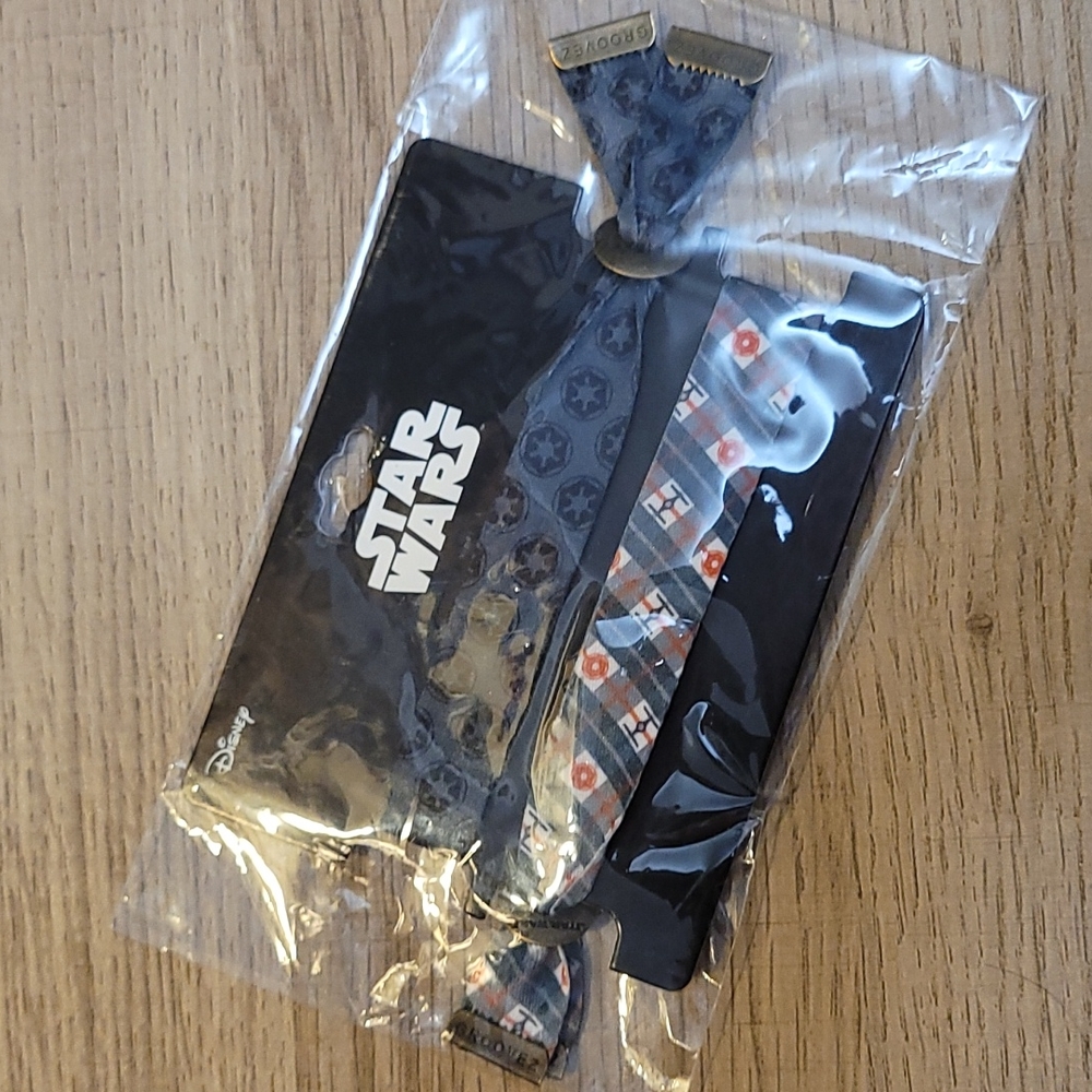 Star Wars  Imperial Symbol Tie Fighter Unisex Wristbands Bracelets 2PKS - Picture 2 of 7